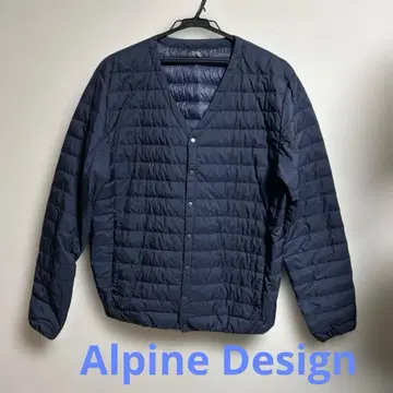 Alpine Design 네이비 다운 자켓 L