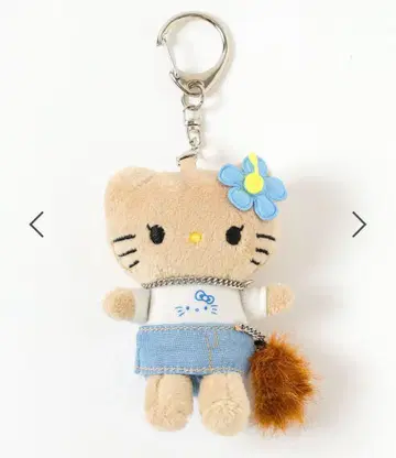 헬로키티 토이 키링 갸루 블루