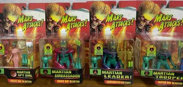 [ 미개봉품 ] MARS ATTACKS! 피규어 4체 세트