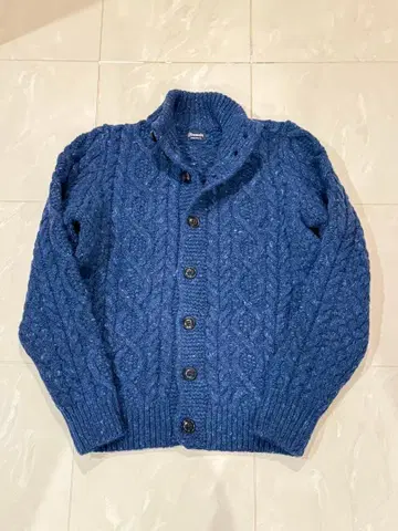 돌모어 Drumohr 케이블 니트 가디건