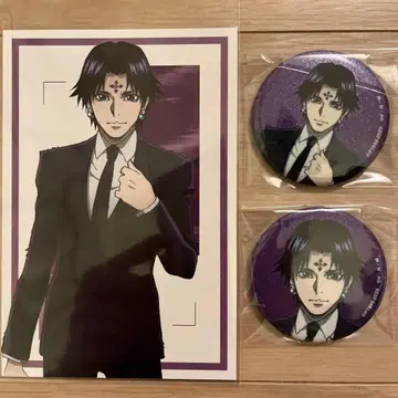 HUNTER x HUNTER 수트 (전투 이후) 글리터 캔뱃지 클로로