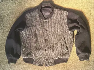 70s~80s 그레이와 블랙 버튼 가디건