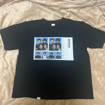 DISH// 증명사진 티셔츠 블랙 M 사이즈