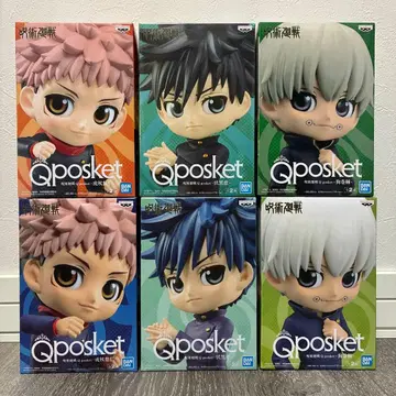 [주술회전] Qposket 피규어 6개 세트