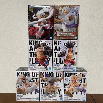 원피스 루피 피규어 7종 세트 KING OF ARTIST DXF