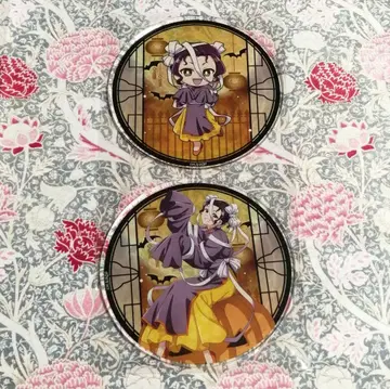 자수 연잎 아크릴 코스터 2종 약사의 혼잣말 시스이