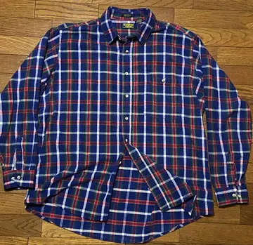 90 s OshKosh 체크 무늬 플란넬 셔츠 2XL Tall