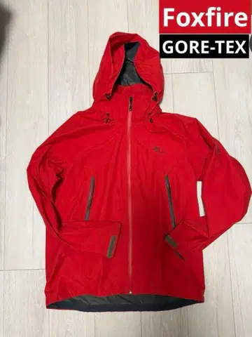 Foxfire GORE-TEX 후드 부착 마운틴 파카 M 레드