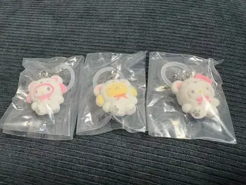 메지루시 액세서리 산리오 캐릭터즈 포근포근 스노우 3개 세트