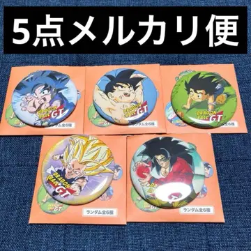드래곤볼 스토어 GT 40주년 캔뱃지 세미 컴프 초사이어인 4 오공