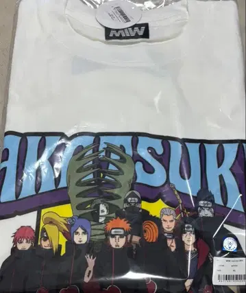 NARUTO MIW 아카츠키 셔츠 XL