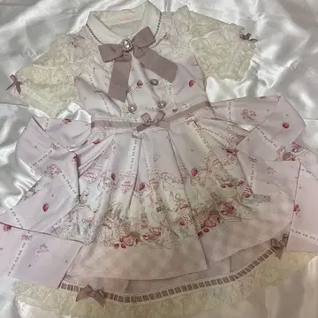 LIZLISA Sugary Treats 피크닉 패턴 셋업