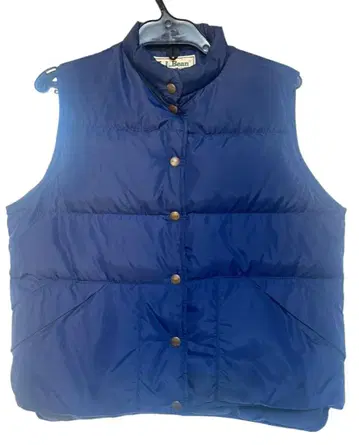 L.L.Bean 블루 다운 베스트 M
