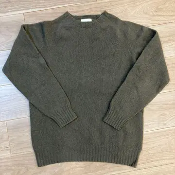 bshop MORRIS & SONS 지롱 라무 크루넥 니트 42