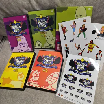 골든 에그스 (Vol.1,2,3,4) 7화~26화 스티커 5매 포함