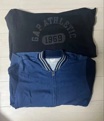 GAP 후드티 & 블루종 묶음 판매 사이즈 주의 설명서를 읽어주세요