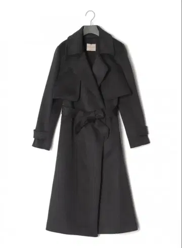 RINASCIMENTO 블랙 롱 코트