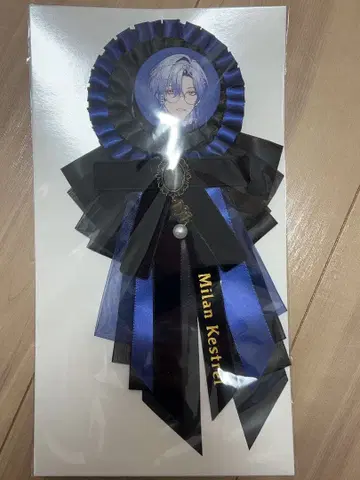 Gothic Night 니지산지 밀라노 케스트렐 캔뱃지 부착 로제트