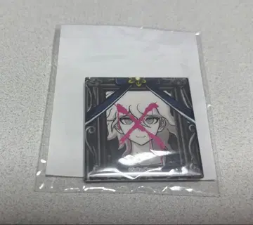 단간론파 영정 스퀘어 캔뱃지 라쿠텐 컬렉션 배지 코마에다 나기토 코마에다