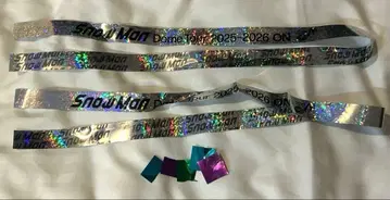 SnowMan ON 은색 테이프 낙하물 12/6 후쿠오카