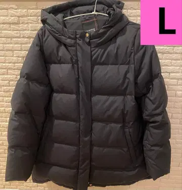 HK WORKS LONDON 다운 자켓 L size 블랙