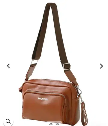 [ 금일 한정 최종 가격 인하 ] 익명 배송 밀크페도 로고 숄더백