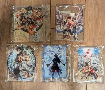 환상수호전 전시회 환상 박물관 메인 비주얼 아크릴 스탠드