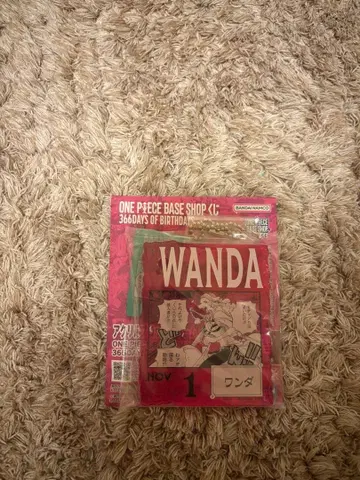 ONE PIECE BASE SHOP 복권 아크릴 블록 참 원더