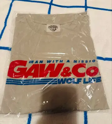 MAN WITH A MISSION GAW & CO 셔츠