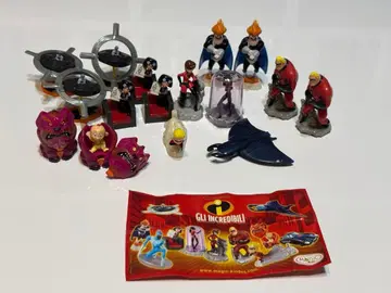 인크레더블 피규어 세트 빈티지