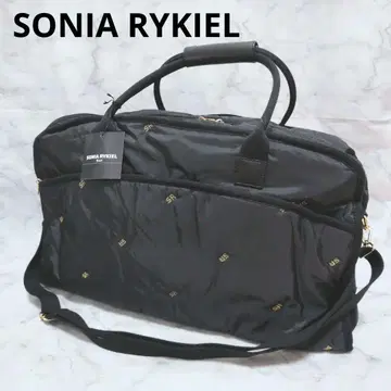 [ 미사용 ] SONIA RYKIEL 소니아 리키엘 블랙 보스턴 백