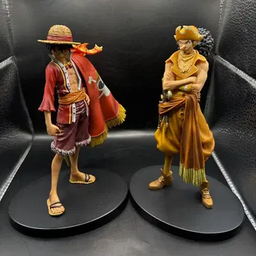 원피스 루피 우솝 피규어 2체 세트