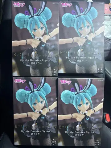 하츠네 미쿠 BiCute Bunnies 피규어 4개 세트