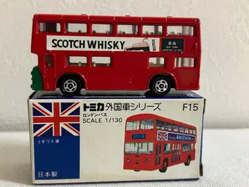 토미카 일본제 파란 상자 F15-1 영국 세트 (B) 런던 버스 (영국)