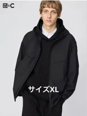 UNIQLO C 블록테크 후드티 유니클로C