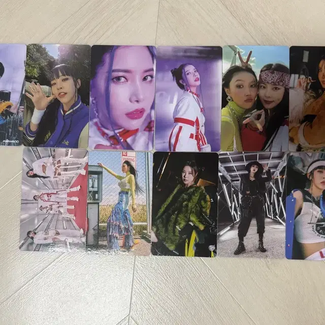 마마무 일낼라 앨범 포카 10장 일괄