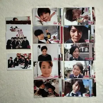 세일 새상품급 아라시 5 x 20 포토세트 컴플리트 공식 사진