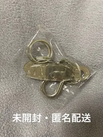 Age Factory 로고 카라비너 키링 메탈 키링