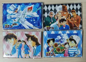 명탐정 코난 선데이 샵 랜덤 스퀘어 캔뱃지 신이치&란 등