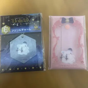 산리오 캐릭터즈 Happy 복권 하나마루 유령 아크릴 참 멀티