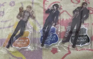 그랑블루 판타지 네 기사 아크릴 스탠드 수트