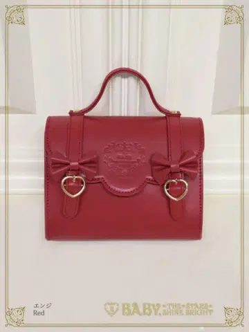 BABY 미니 숄더 백 크림슨