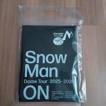 Snow Man ON 팜플렛