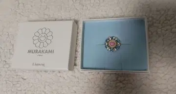 무라카미 다카시 x Liquem 플라워 핀즈 블루 카이카이키키