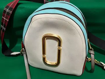 마크제이콥스 백팩 더블 지퍼 화이트