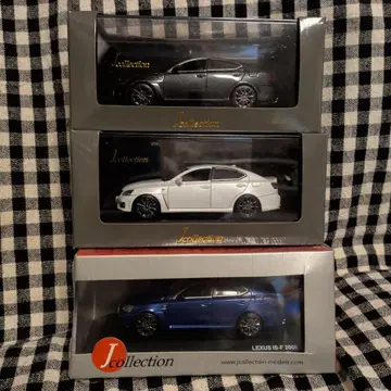 렉서스 IS F 2008 교쇼 미니카 3개 세트