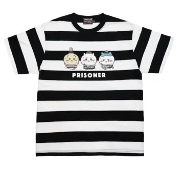 치이카와 파크 T셔츠 프리즌 보더