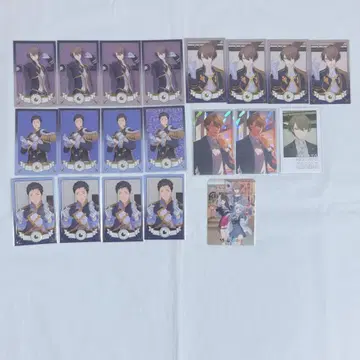 니지산지 카가미 하야토 야시로 츠쿠시 폴라로이드풍 카드