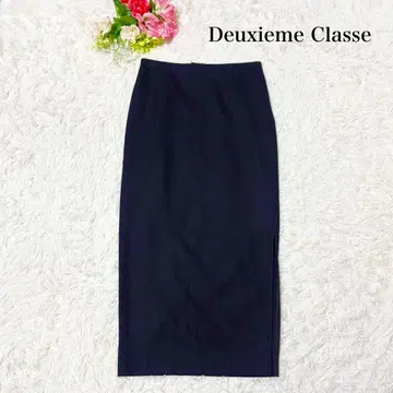 [ 새상품급 ] 두지엠 클라세 울 펜슬 스커트 사이드 슬릿 S