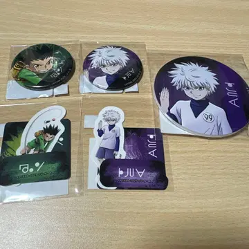 HUNTER x HUNTER 곤 키루아 web 복권 5세트